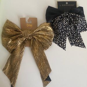 Nordstrom Bow Barrette Hair Clip Set of 2